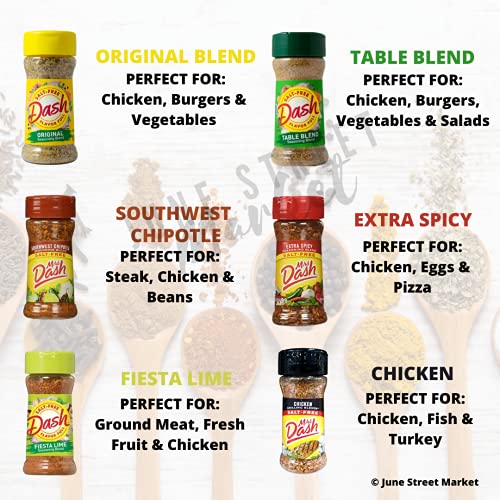 Mrs. Dash Salt Free Seasoning Blends Variety Bundle Pack - 12 Fl...