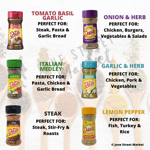 Mrs. Dash Salt Free Seasoning Blends Variety Bundle Pack - 12 Fl...