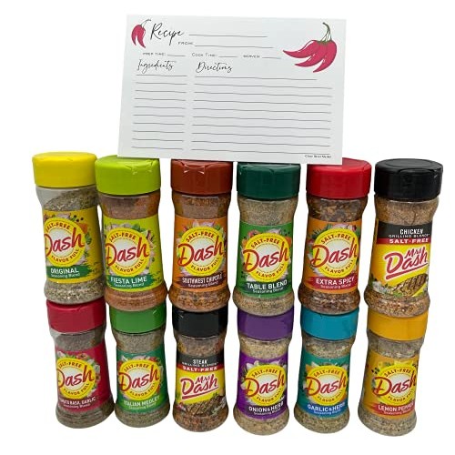 Mrs. Dash Salt Free Seasoning Blends Variety Bundle Pack - 12 Fl...