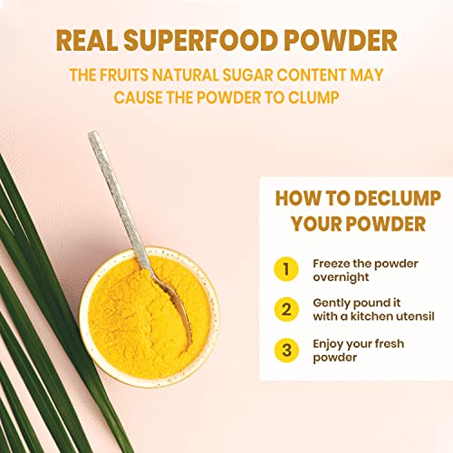 Jungle Powders Passion Fruit Powder 3.5Oz, Natural Unsweetened P