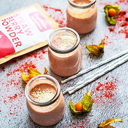 Jungle Powders Strawberry Powder - 3.5Oz 100% Natural Non Gmo Ve