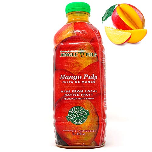 Jungle Pulp Mango Puree Mix Pasteurized Fruit From Costa Rica Pe
