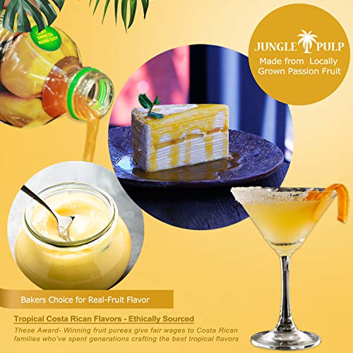 Jungle Pulp Passion Fruit Puree Mix Pasteurized Fruit From Costa