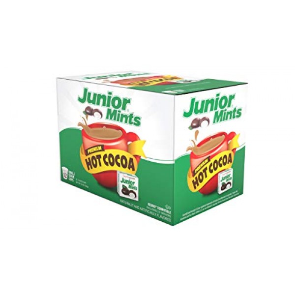 Junior Mint Chocolate MintSingle-Cup Hot Cocoa for Keurig K-Cup ...