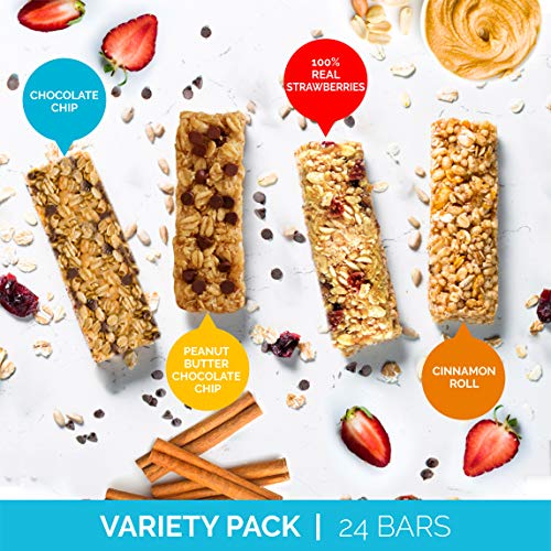 Junkless JUNKLESS Chewy Granola Bar Variety Pack, bars 6 x 1.1 ...