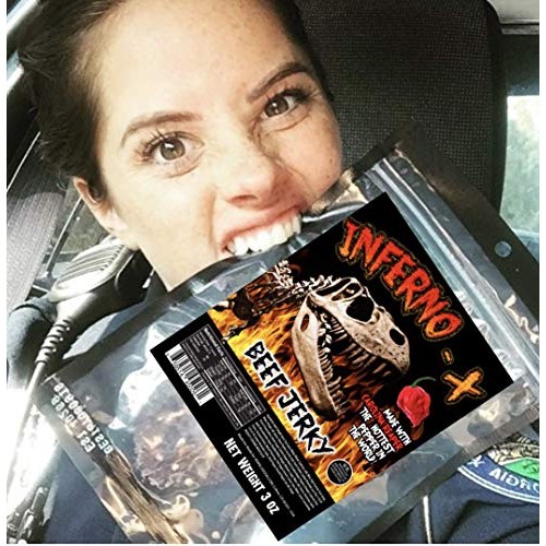 Inferno X Carolina Reaper Beef Jerky – With Jurassic Jerky’S Spe