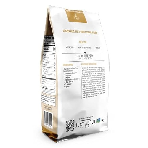 Gluten Free Pizza Crust with Cauliflower Flour | Vegan | Easy to...