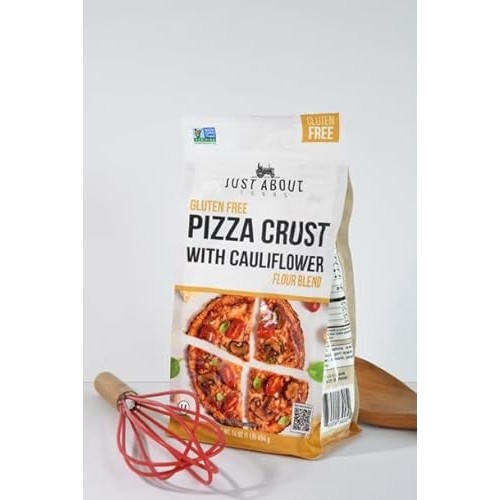 Gluten Free Pizza Crust with Cauliflower Flour | Vegan | Easy to...