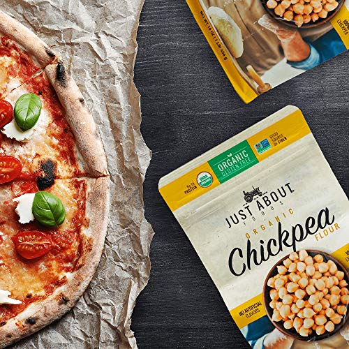 Just About Foods Llc Organic Chickpea Flour, 16.01 Ounce