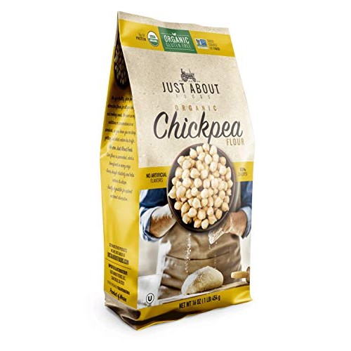 Just About Foods Llc Organic Chickpea Flour, 16.01 Ounce