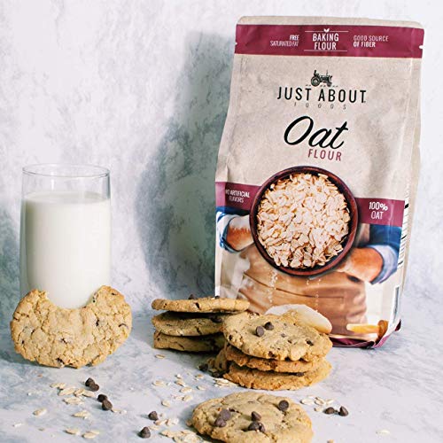Just About Foods Oat Flour 2 Lb Vegan Gluten And Sugar Free