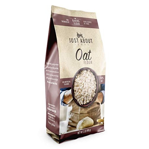 Just About Foods Oat Flour 2 Lb Vegan Gluten And Sugar Free