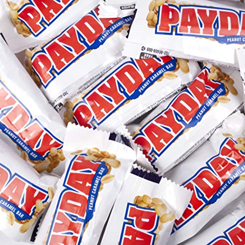 Payday Snack Size Candy Bars 11.6Oz Bag Approx 16 Pcs