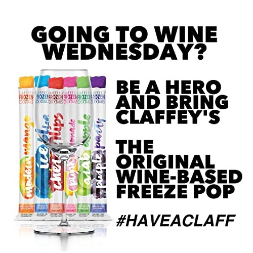 Just Grown Claffeys Freezer Pop Cocktails Variety Pack, 2oz 12 C...