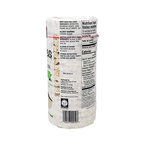 Liebers Kosher Multigrain Rice Cakes 3.1Oz Pack Of 1
