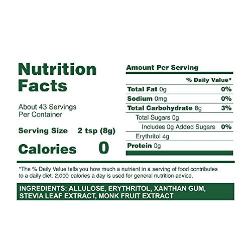 Whole Earth Kosher Allulose Baking Blend Granulated 32 Ounce Pa