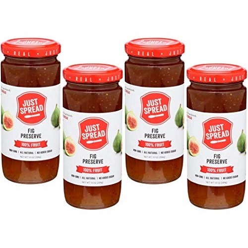 Just Spread - 100% Fruit Preserves Multipack Of 4 Fig 4 Pack