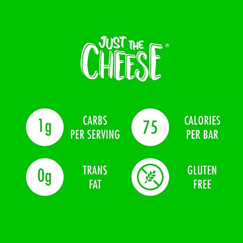 Just The Cheese Bars, Crunchy Baked Low Carb Snack Bars. 100% Na Just The Cheese Bars, Crunchy Baked Low Carb Snack Bars. 100% Na
