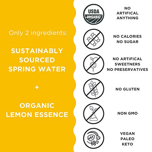 Just Water Infused - Organic Fruit Flavored Spring Water - Eco-F
