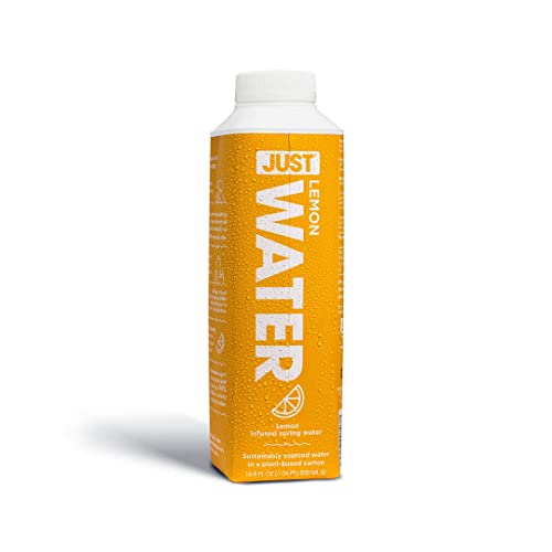 JUST Water Infused - Natural Lemon Flavored Spring Water - Eco-F...