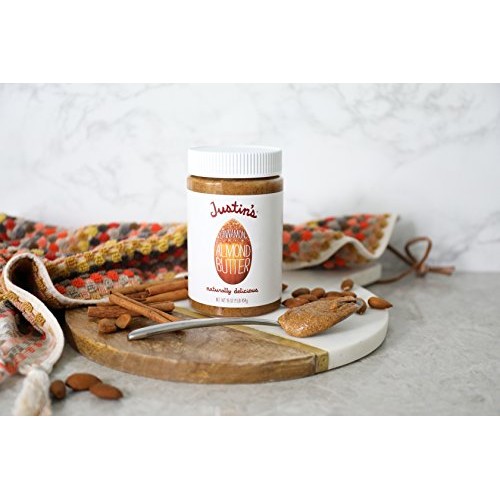 Justins Cinnamon Almond Butter, No Stir, Gluten-Free, Non-Gmo,