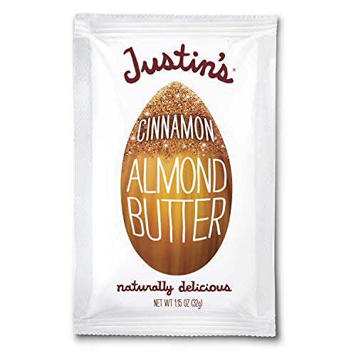 Justins Cinnamon Almond Butter Squeeze Packs, Gluten-Free, Non-
