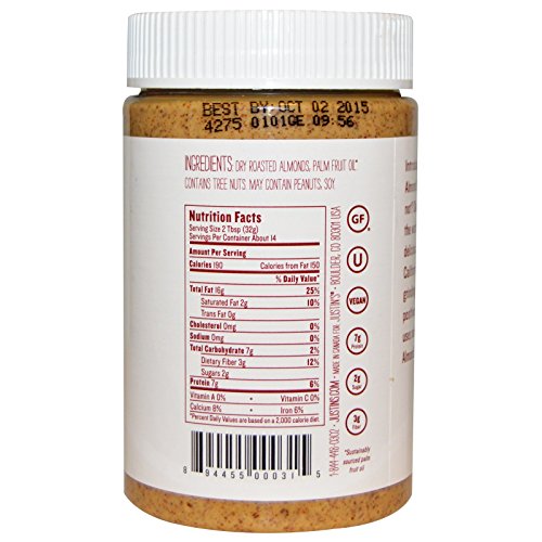 Justins Classic Almond Butter, 16 Oz