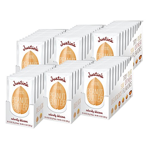 Justins Classic Peanut Butter Squeeze Packs, Only Two Ingredien