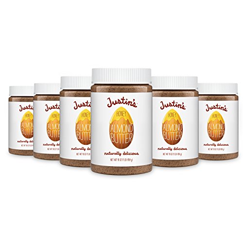 Justins Honey Almond Butter, No Stir, Gluten-Free, Non-Gmo, Res