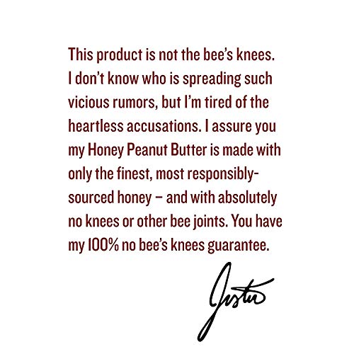 Justins Nut Butter Honey Peanut Butter, 28 Ounce Pack Of 1