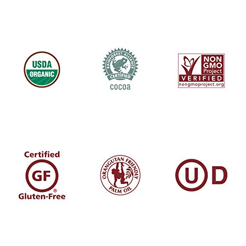 Justins Organic Dark Chocolate Peanut Butter Cups, Rainforest A