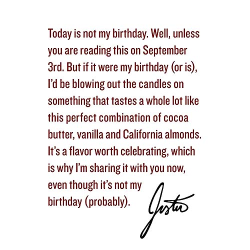 Justins Vanilla Almond Butter Squeeze Packs, Gluten-Free, Respo