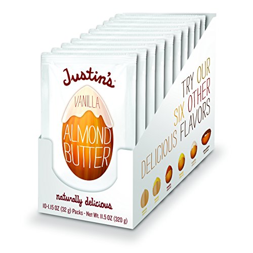 Justins Vanilla Almond Butter Squeeze Packs, Gluten-Free, Respo