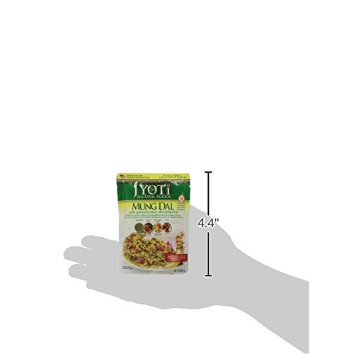 Jyoti Natural Foods: All Natural Mung Dal With Spinach 1 X 10 Oz