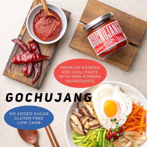 K Kurious Pantry Gochujang, Korean Red Chili Paste, Sauce, Condi...