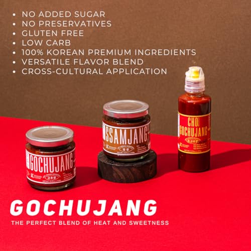 K Kurious Pantry Gochujang, Korean Red Chili Paste, Sauce, Condi...