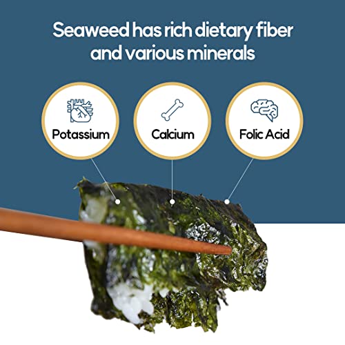 Otter Mong, Roasted Seaweed Snack, BBQ nori, Korean BBQ flavor, ...