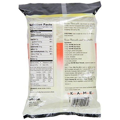 Ka-Me Bean Threads, 3.75 Ounce Pack Of 8
