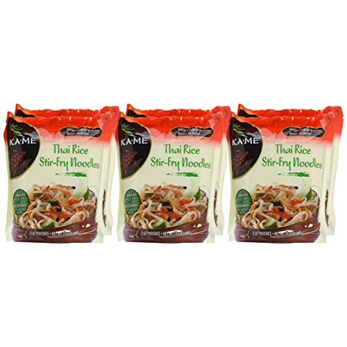 Ka-Me Stir Fry Noodles, Thai Rice, 14.2 Ounce Pack Of 6