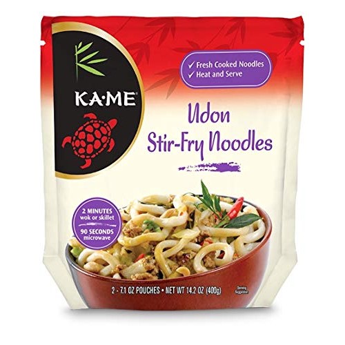 Ka-Me Stir Fry Noodles, Udon, 14.2 Ounce Pack Of 6