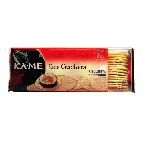 Kame Crunch Cracker Plain, 3.5-Ounce Pack Of 6