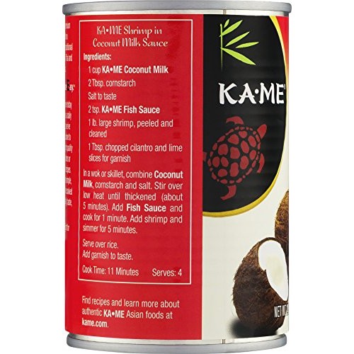 Ka-Me Coconut Milk, Original, 14 Ounce Pack Of 12