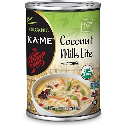Ka-Me Coconut Milk, Organic Lite, 14 Ounce Pack Of 12