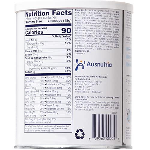 Kabrita Goat Milk Toddler Formula