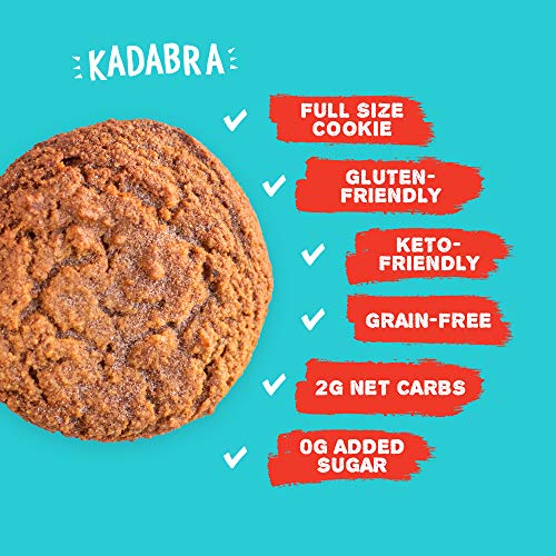 Kadabra Churro Keto Cookies Pack of 6 | Keto Dessert Soft & Chew...
