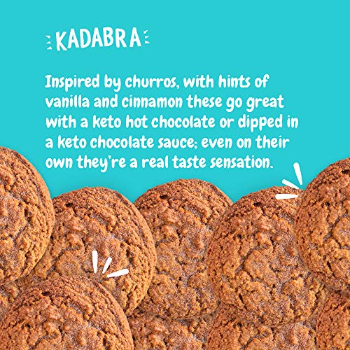 Kadabra Churro Keto Cookies Pack of 6 | Keto Dessert Soft & Chew...