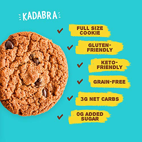 Kadabra Keto Chocolate Chip Cookies Pack of 6 | Soft & Chewy Hom...