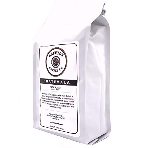 Guatemala Dark Roast Whole Bean Coffee Specialty Grade | Single