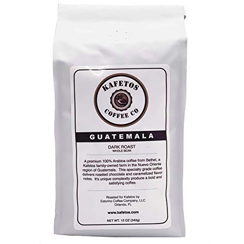 Guatemala Dark Roast Whole Bean Coffee Specialty Grade | Single
