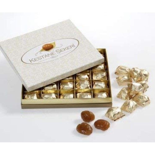 Kafkas Chestnut Candy Fantasy 32 Pcs 1000 Gr. Premium Candied Ch